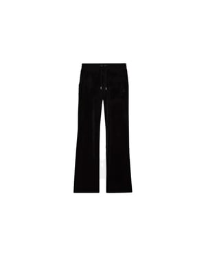Juicy Couture Straight leg track broek met zakken