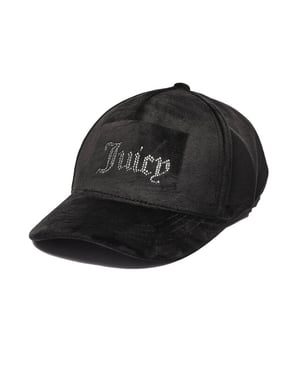 Juicy Couture Velour & diamante baseball cap
