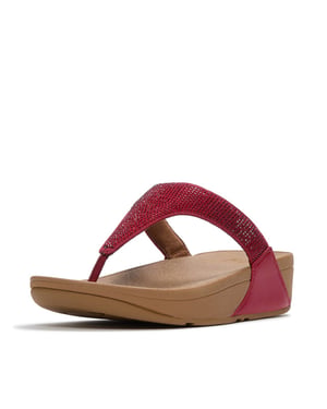 FitFlop Lulu dames teenslipper - met glitters en sierstenen