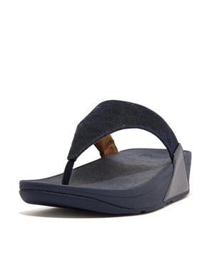 FitFlop Lulu toe post geo glitz