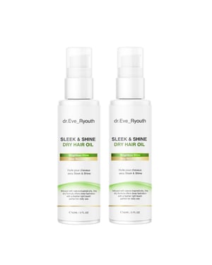 2 x SLEEK & SHINE TORRHÅR SOLJA 60ML