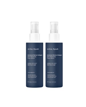 2 x AVANCERAT MARINT KOLLAGEN HUDREPARERANDE ANSIKTSSERUM 30ml