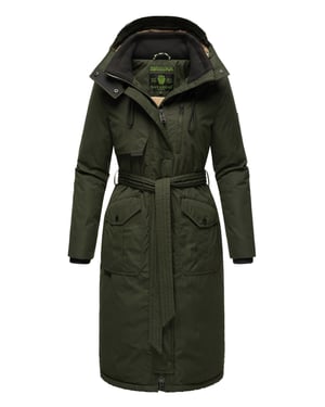 Navahoo dames winterjas Hokulanii – Lang & Licht Gewatteerd