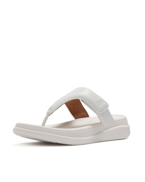 FitFlop F-mode go adjustable flatform toe-post sandals