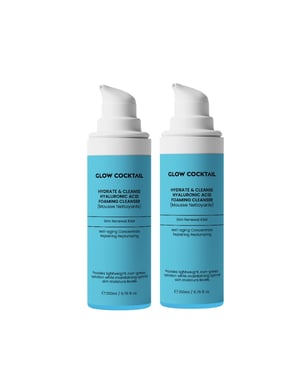 2 X Hydrate & Cleanse Hyaluronic Acid Foaming Cleanser 200ml