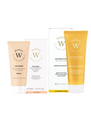 SKIN LIFTER BOOST COLLAGEN GEL SERUM 30ml + SUN PROTECTION SPF 30 DAY CREAM 50ml