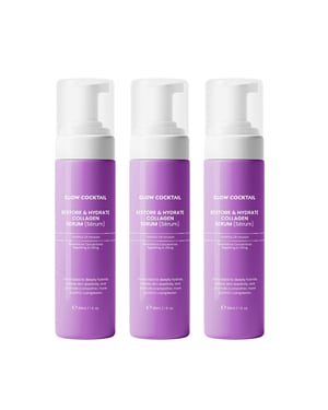 3 X Restore & Hydrate Collagen Serum 30ml