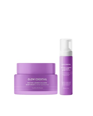 Restore & Renew Collagen Moisturizer 50ml + Restore & Hydrate Collagen Serum 30ml
