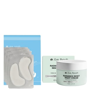 RADIANCE RESET NIGHT CREAM 50ml + Youth Eye Rejuvenation Hydro-gel Eye Pads
