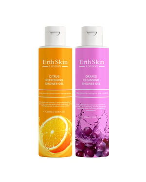 Grapes Cleansing Shower Gel 300ml + Citrus Refreshing Shower Gel 300ml