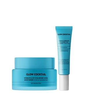 Hydrate & Lift Hyaluronsyrabaserad Fuktcreme 50ml + Hydrate & Brighten Hyaluronsyrabaserad Ögonkräm 15ml