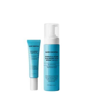 Hydrate & Plump Hyaluronsyraserum 30ml + Hydrate & Brighten Hyaluronsyra Ögonkräm 15ml