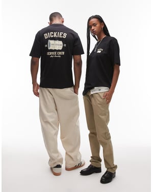 Dickies service screw graphic back print t-shirt in black
