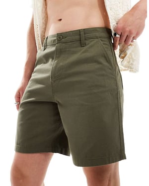 ASOS DESIGN chinoshorts i khaki
