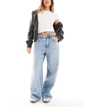 Cotton On super baggy jean in sea blue