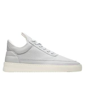 Filling Pieces Low top grain grijs heren sneaker