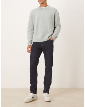 ARKET Björk stretch slim fit jeans i mörkt tvättat blått