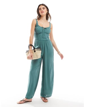 Hollister jumpsuit i grön