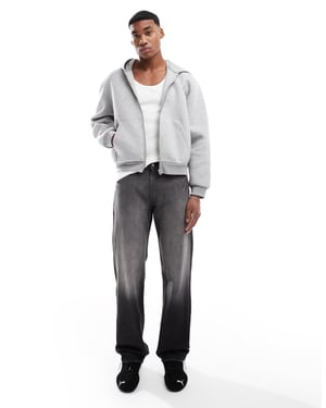 Cheap Monday Anti rigid raka benjeans i rubin svart tvätt