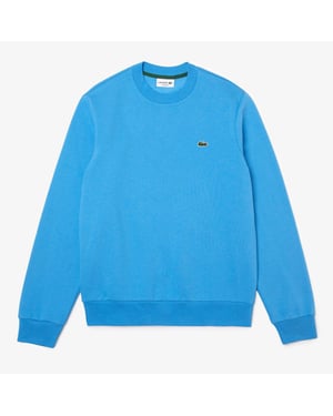 Lacoste Men's Crew Neck Sweatshirt Blue