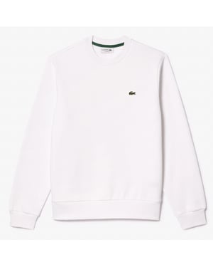 Lacoste Men's Crew Neck Sweatshirt White