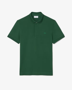 Lacoste Men's Paris Strech Pique Polo Shirt Green