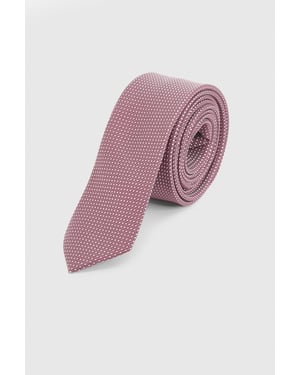 Burgundy Textured Tie