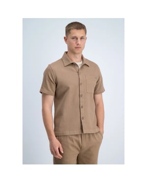 Gabbiano Heren overhemd 3366323 matic 994 almond