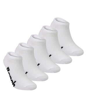 5 Pack Boys Cotton Rich Trainer Socks Soft Breathable Sport Socks