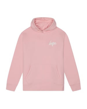 Girls Hoodie Kids Casual Pink Sweatshirt Soft Graphic Back Design