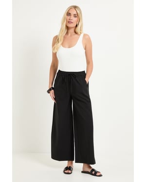 Petite Principles Trousers With Elasticated Waist