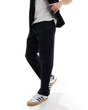 Converse straight leg trousers in black
