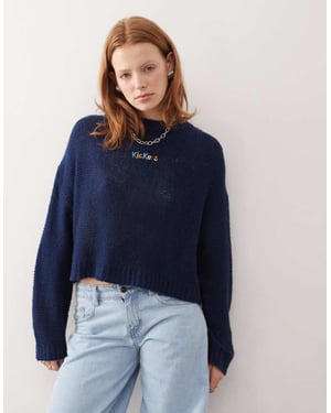 Kickers loose fit thin knit in navy