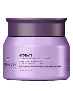Pureology Hydrate Treatment Mask 250ml - Deep Conditioning for Dry or Color-Treated Hair