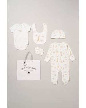 Cotton 5-Piece Baby Gift Set