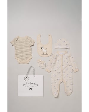 Cotton 5-Piece Baby Gift Set