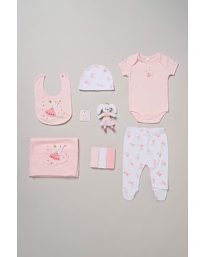 Cotton 10-Piece Baby Gift Set