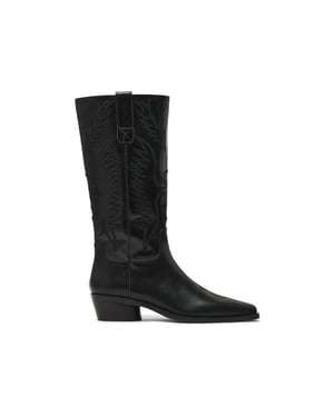 Leather Trevi Boot Blacks