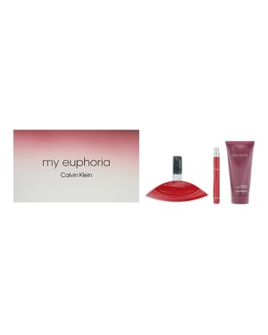 Calvin Klein My Euphoria Gift Set Eau de Parfum 100ml + 10ml + Body Lotion 100ml