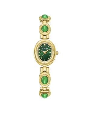 Rosalie horloge met jade armband