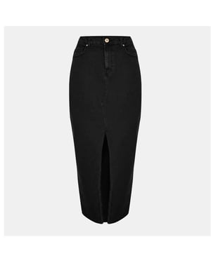 Women's Pieces Skirt Midi Pencil Skirt in .Black