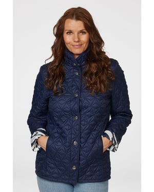 Gwen Marineblauw Jas