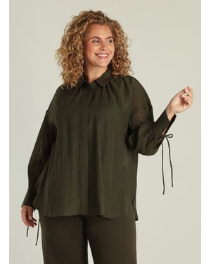 YEST CURVE Gilda Tops - Army Green