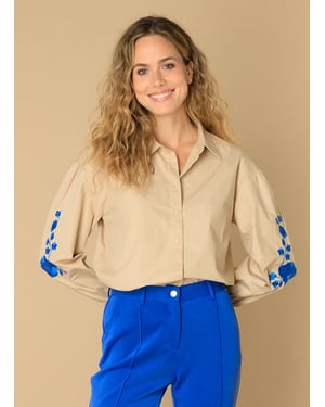 IVY BEAU Eslina Tops - Wood Ash