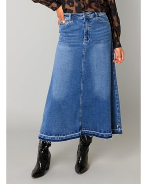YEST Chloe Bottoms - Vintage Wash Denim