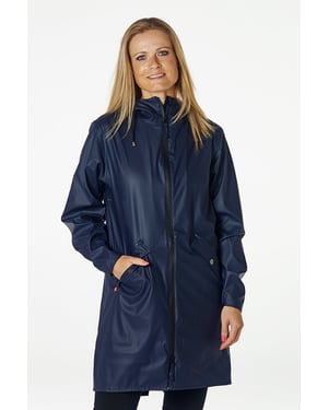 Liesa Marineblauw Jas