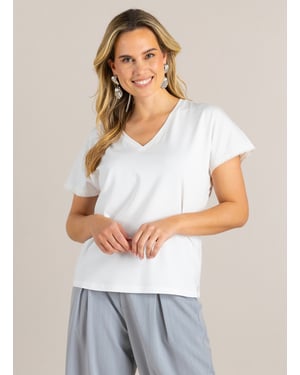 IVY BEAU Gennesis Tops - White