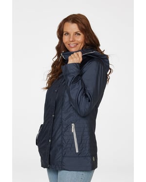 Gloria Marineblauw Jas