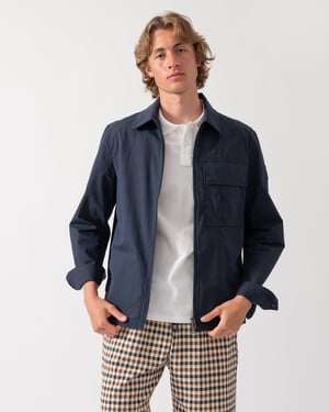 Cargo Overshirt in Dark Blue