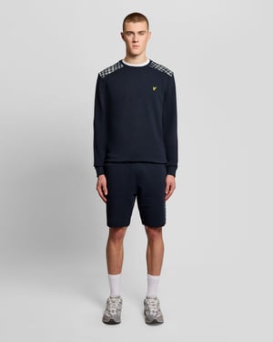 Z271 Ronde Hals Sweatshirt in Donkerblauw